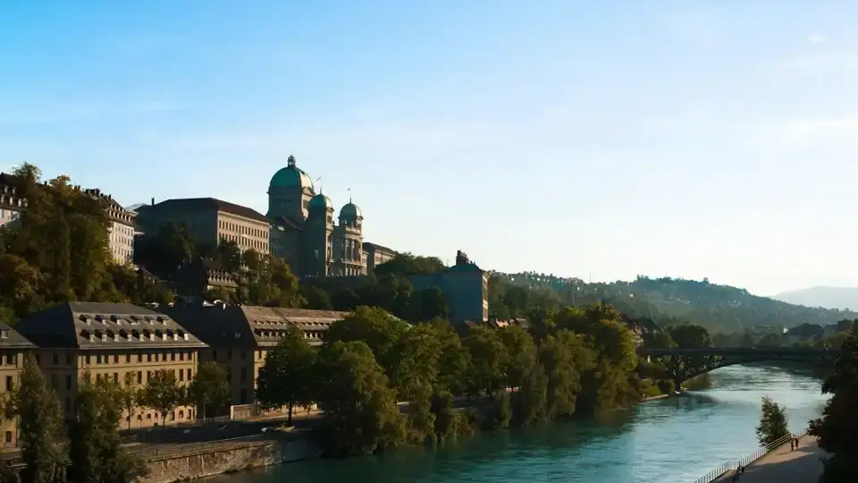 Stadtansicht von Bern