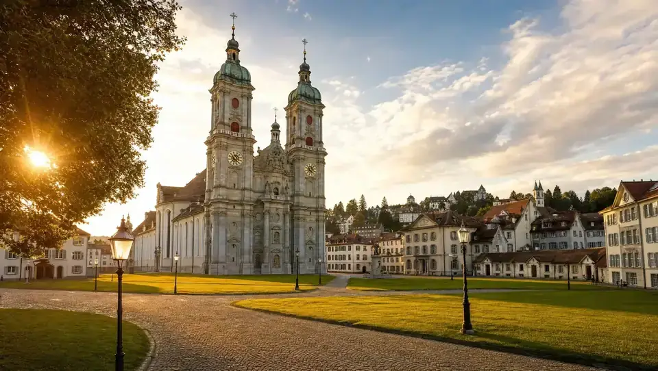 Stadtansicht von St. Gallen